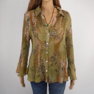 VINTAGE NICOLA WOMAN BEAUTIFUL BLOUSE
